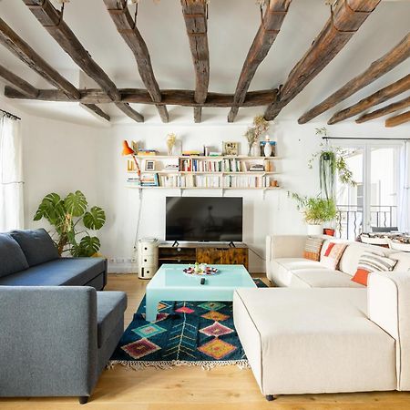 פריז Luxurious 2 Bedroom Canal Saint Martin Saint Lazare מראה חיצוני תמונה