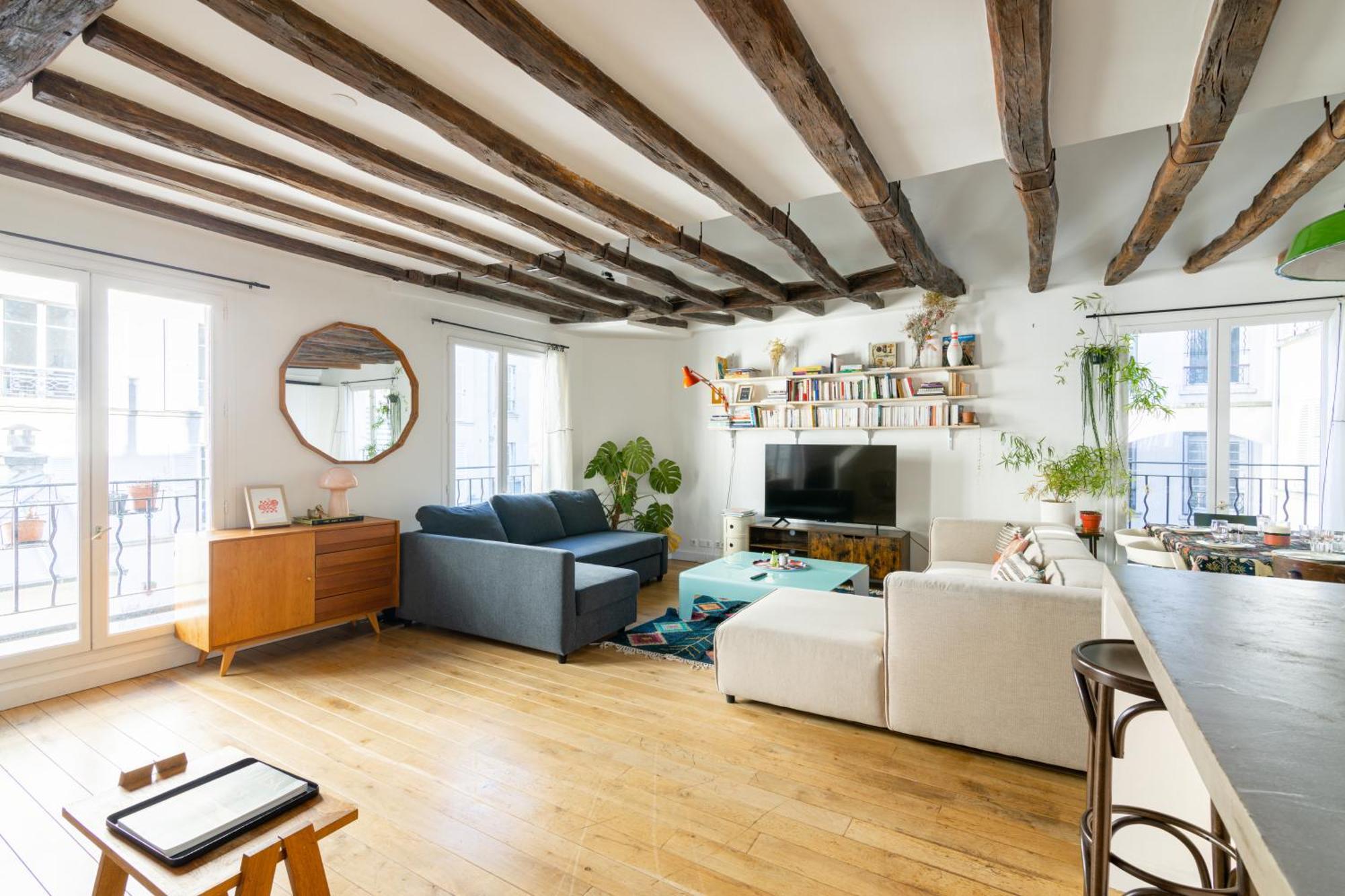 פריז Luxurious 2 Bedroom Canal Saint Martin Saint Lazare מראה חיצוני תמונה