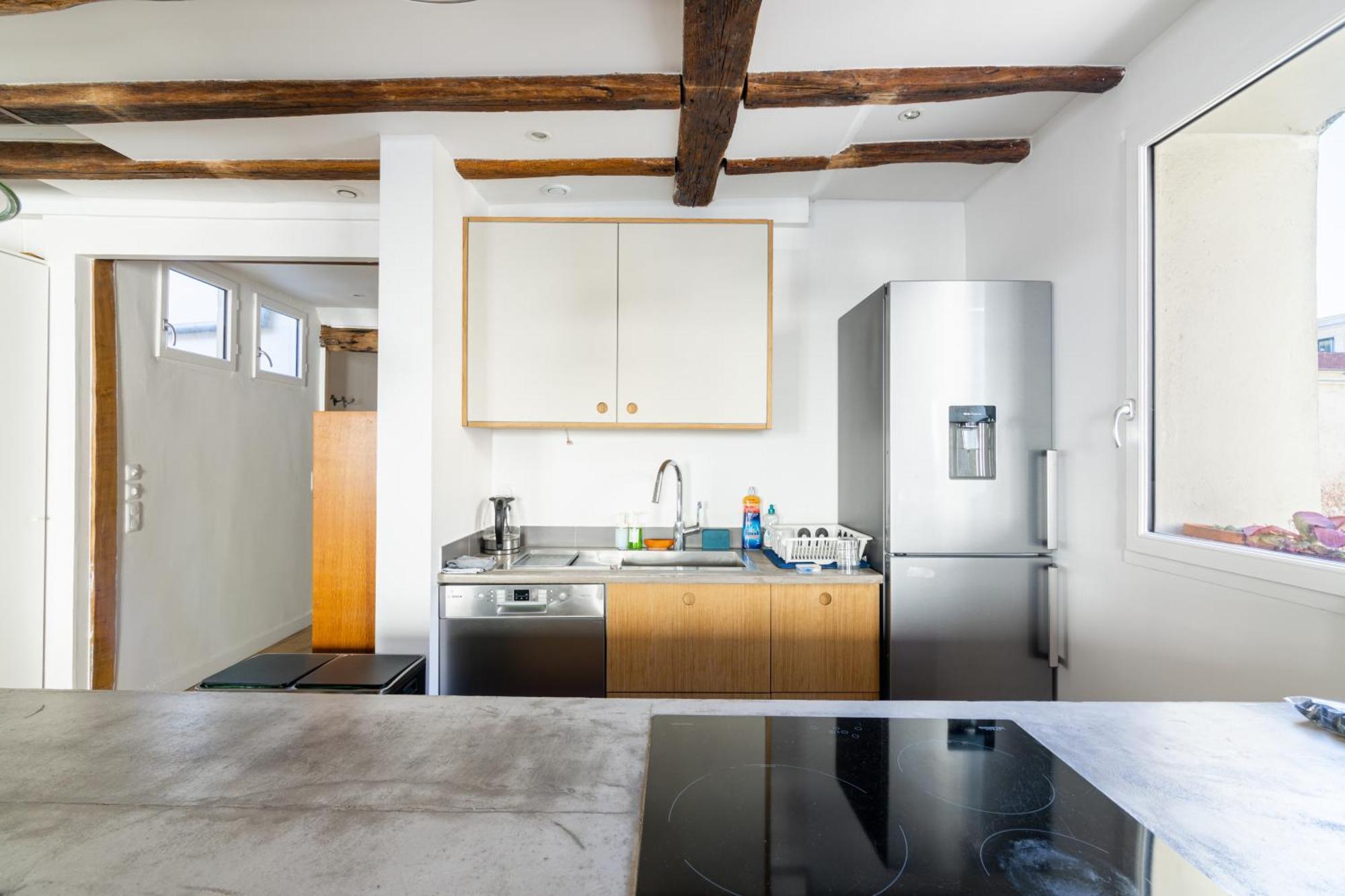 פריז Luxurious 2 Bedroom Canal Saint Martin Saint Lazare מראה חיצוני תמונה