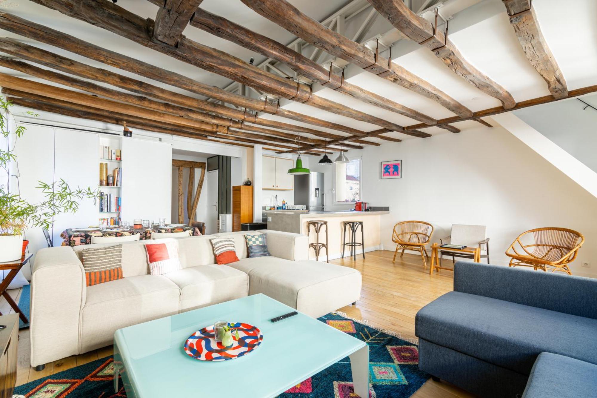פריז Luxurious 2 Bedroom Canal Saint Martin Saint Lazare מראה חיצוני תמונה