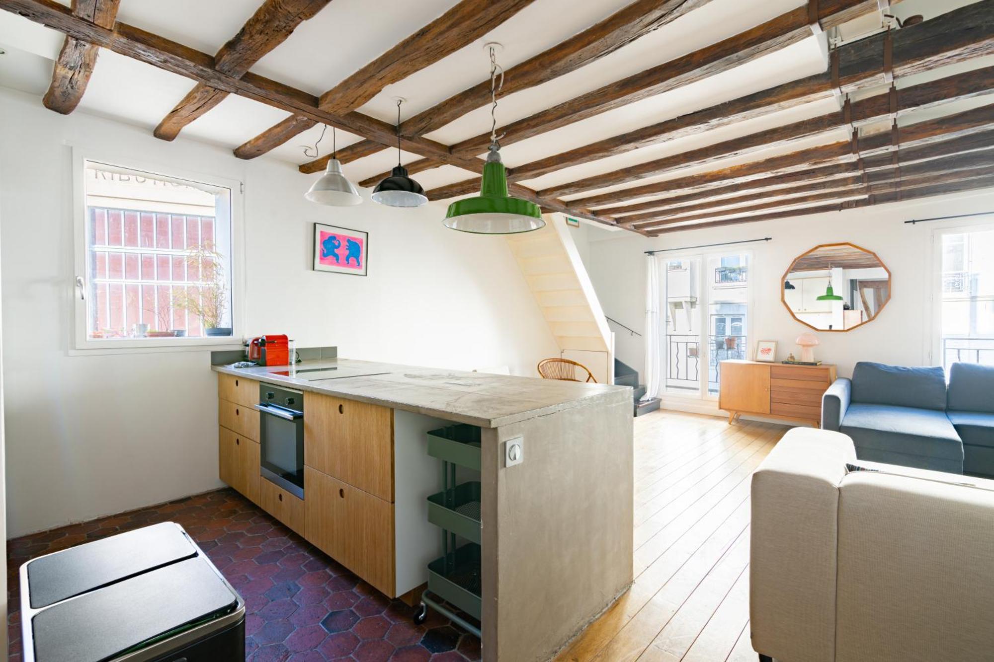 פריז Luxurious 2 Bedroom Canal Saint Martin Saint Lazare מראה חיצוני תמונה