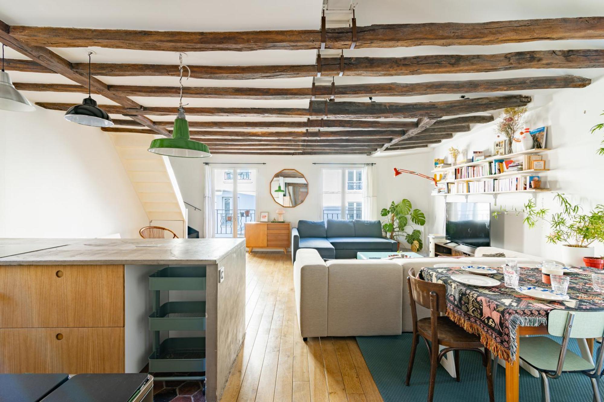 פריז Luxurious 2 Bedroom Canal Saint Martin Saint Lazare מראה חיצוני תמונה