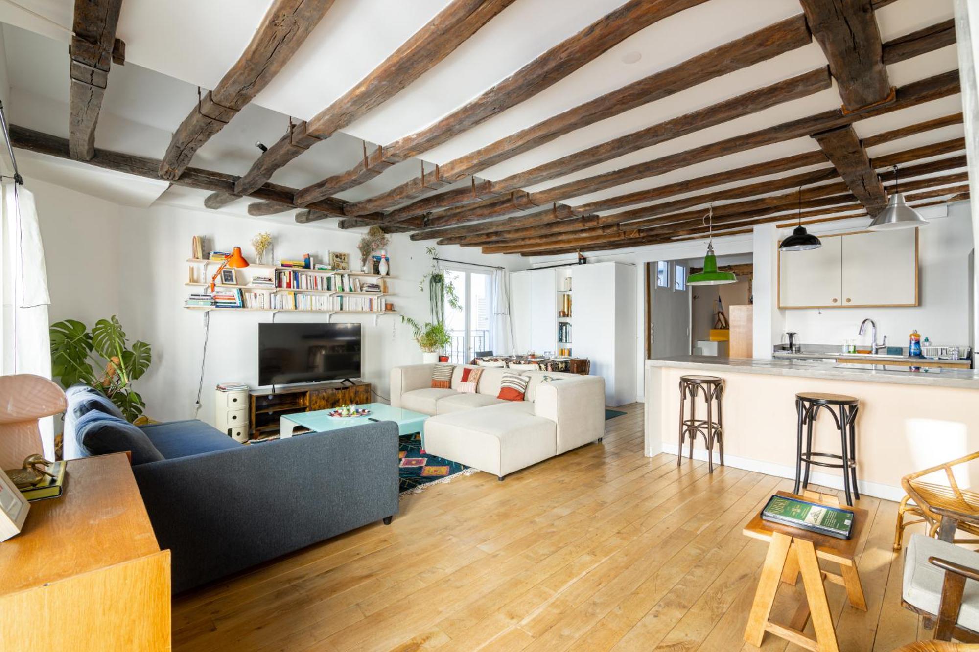 פריז Luxurious 2 Bedroom Canal Saint Martin Saint Lazare מראה חיצוני תמונה