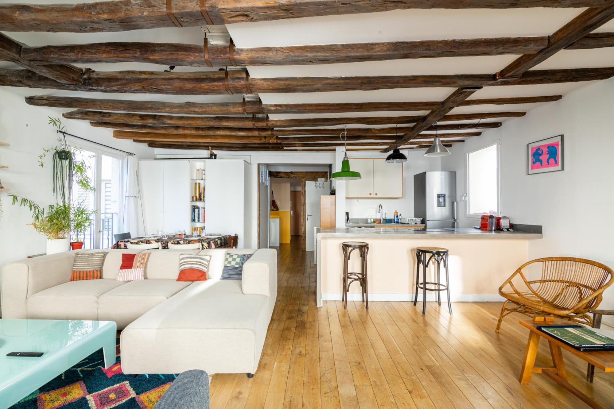 פריז Luxurious 2 Bedroom Canal Saint Martin Saint Lazare מראה חיצוני תמונה